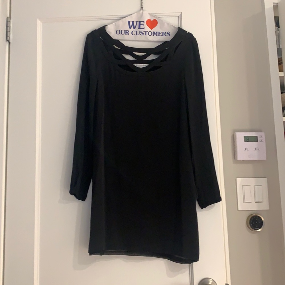 Long Sleeve DVF Mini Dress
